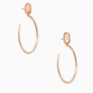Kendra Scott Small Pepper (Blush Wood/Rosegold)